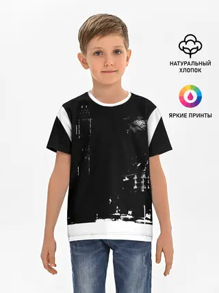 Детская базовая футболка / город