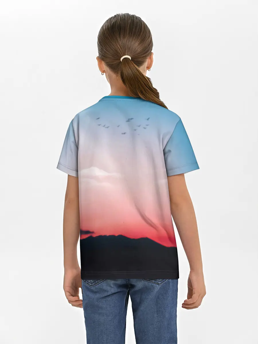 Детская базовая футболка / Ророноа Зоро эпичный One Piece