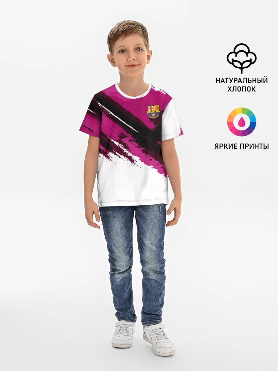 Детская базовая футболка / FC Barcelona Original 2018