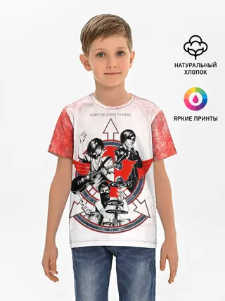 Детская базовая футболка / Thirty Seconds to Mars арт группы
