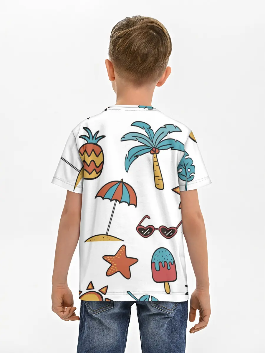 Детская базовая футболка / Отпуск