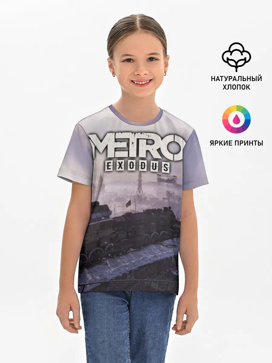Детская базовая футболка / Metro Exodus