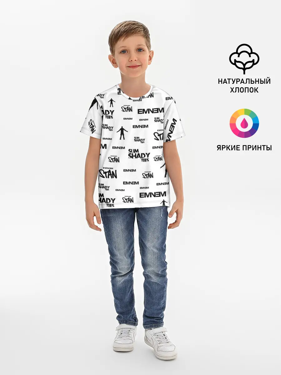 Детская базовая футболка / Eminem