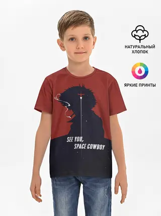 Детская базовая футболка / Cowboy Bebop - Spike