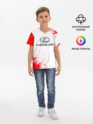 Детская базовая футболка / lexus