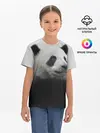 Детская базовая футболка / Панда