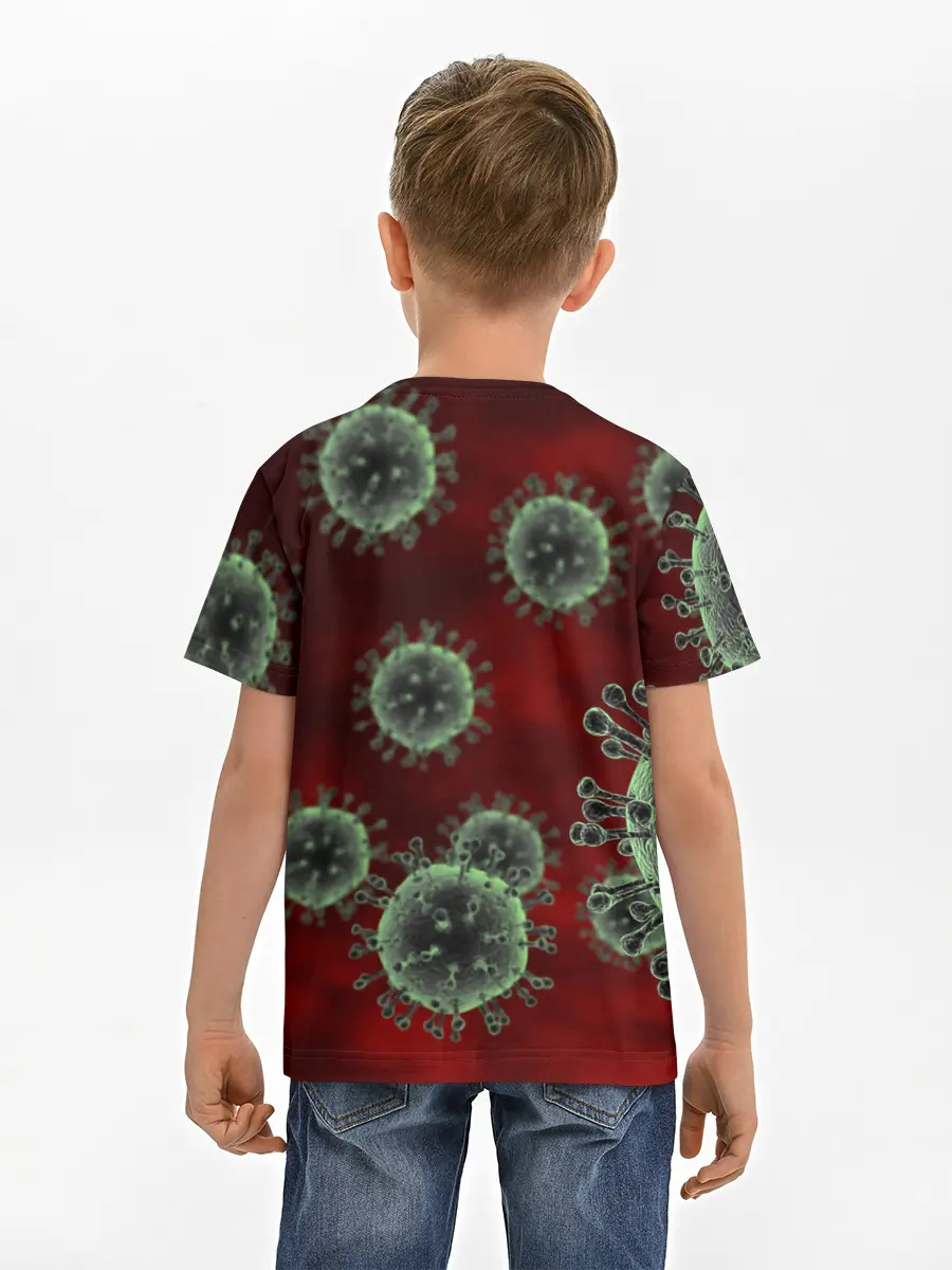 Детская базовая футболка / COVID-19