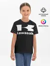 Детская базовая футболка / KAWASAKI | КАВАСАКИ