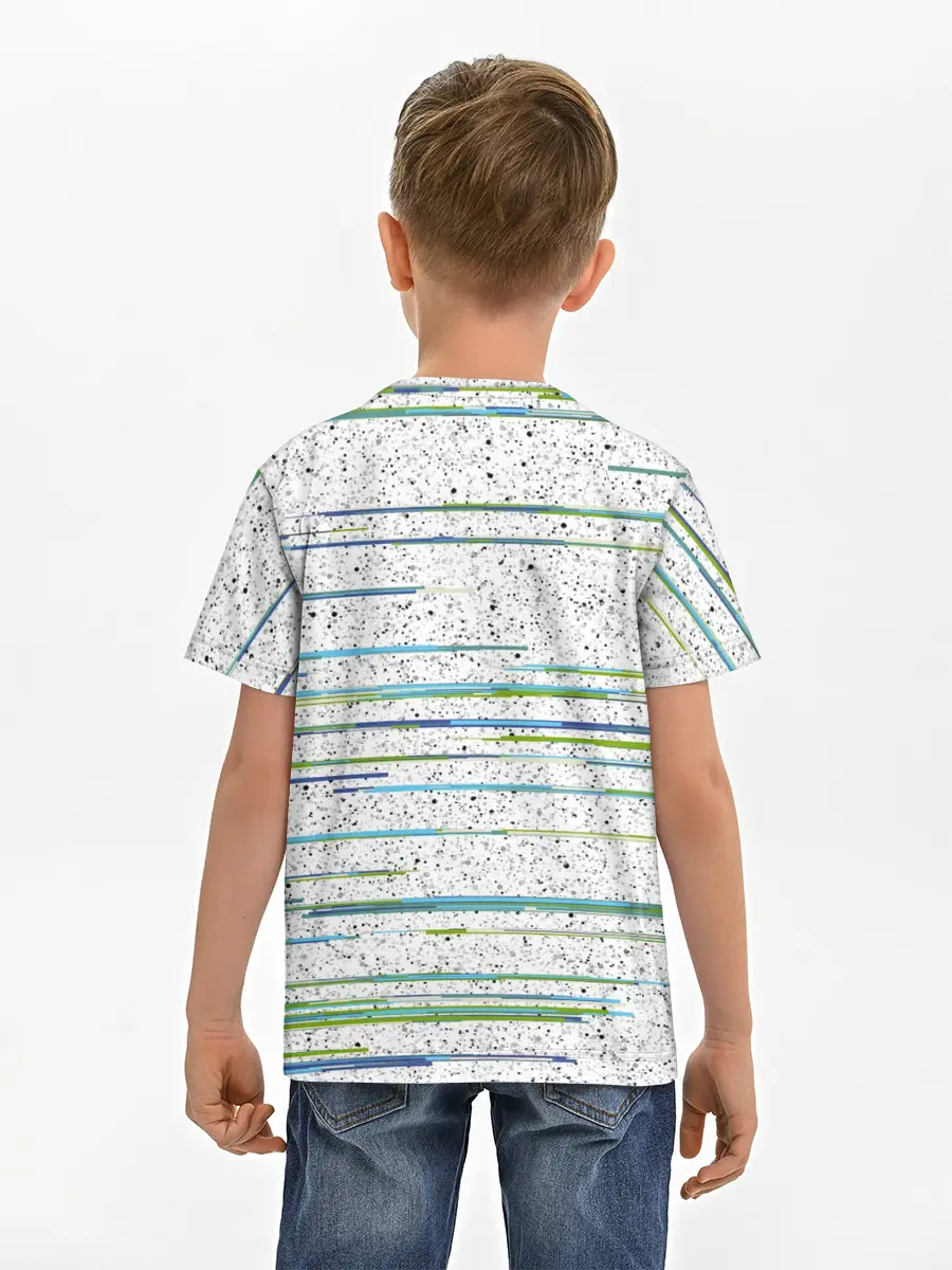 Детская базовая футболка / Абстракция