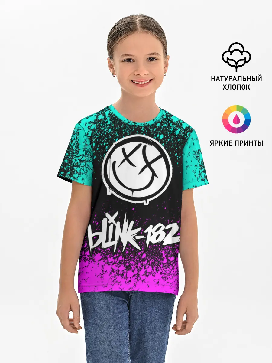 Детская базовая футболка / Blink-182