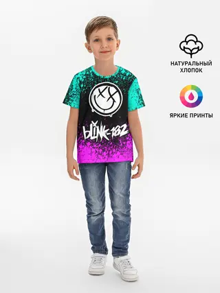 Детская базовая футболка / Blink-182