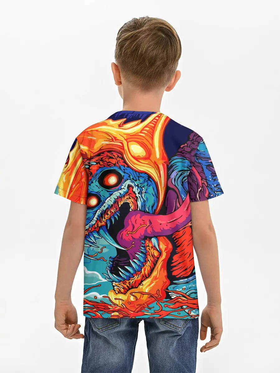 Детская базовая футболка / Даниил в стиле CS GO