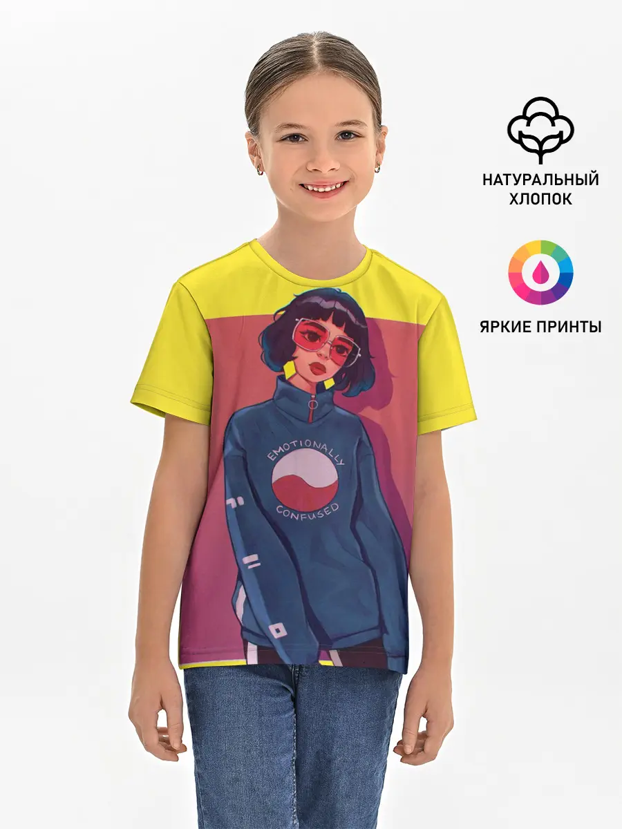 Детская базовая футболка / K-pop