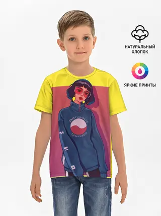 Детская базовая футболка / K-pop