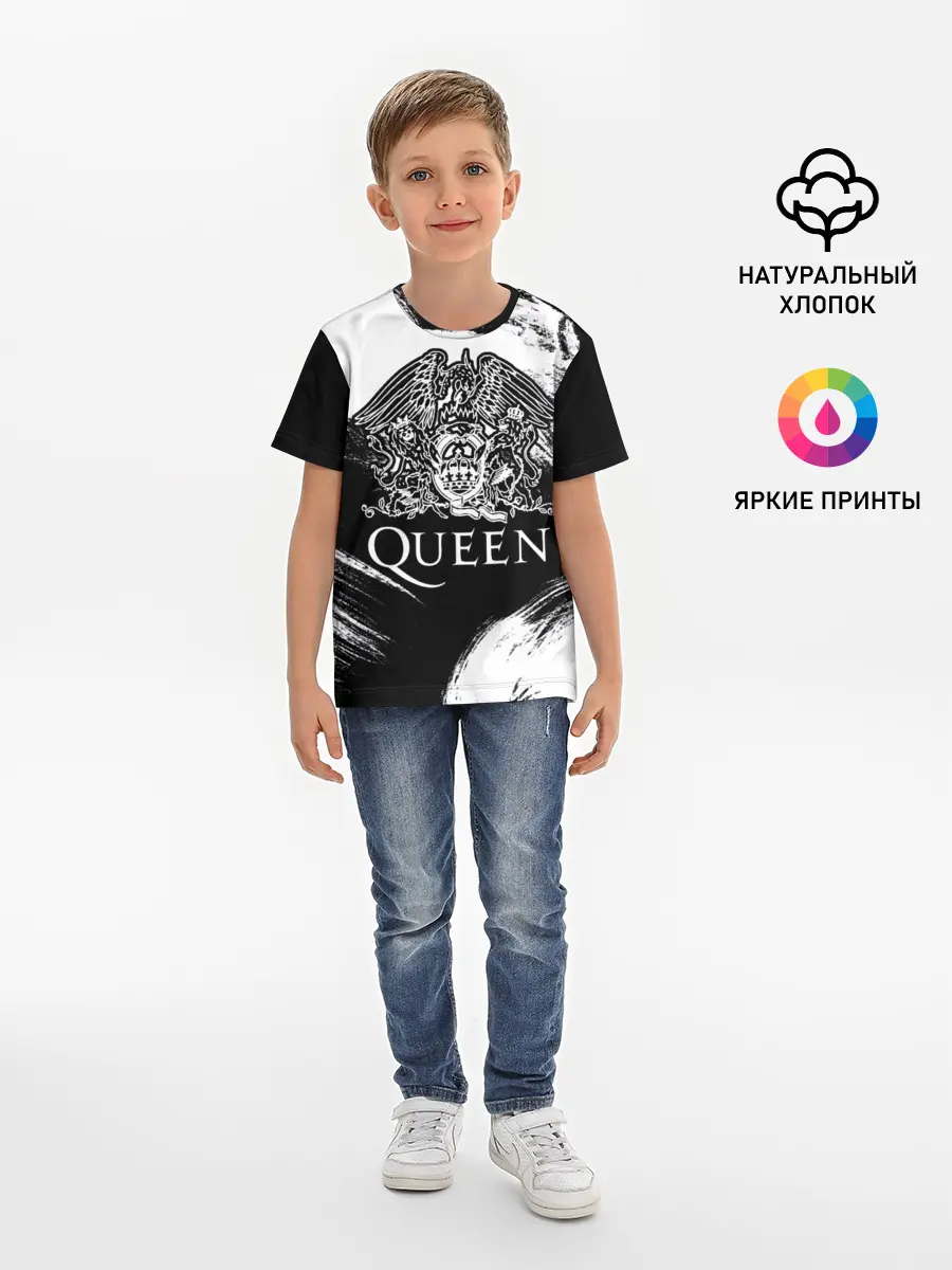 Детская базовая футболка / Queen