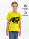Детская базовая футболка / STAR | AWESOME