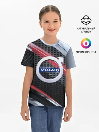 Детская базовая футболка / VOLVO high speed collection
