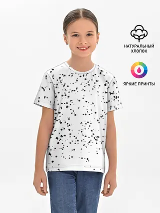 Детская базовая футболка / Точки