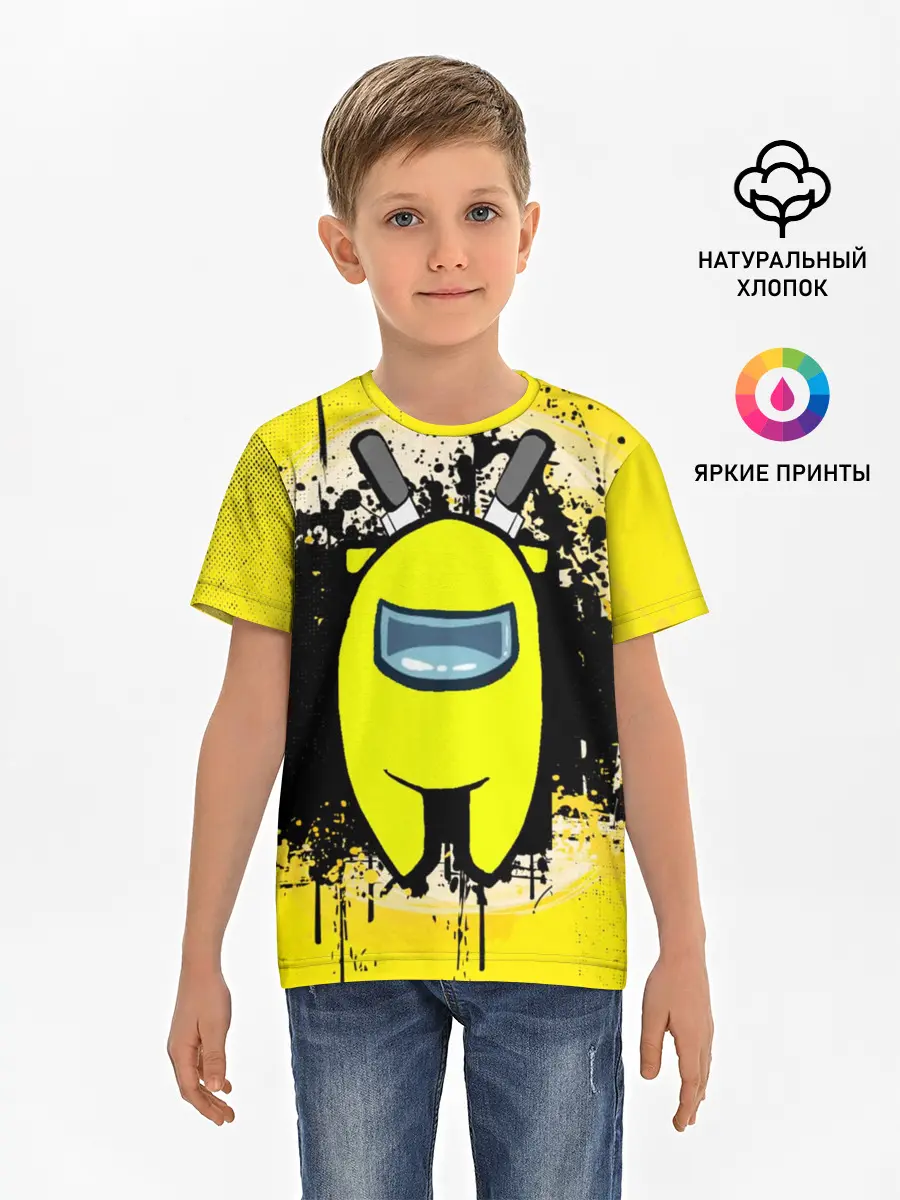 Детская базовая футболка / Among Us
