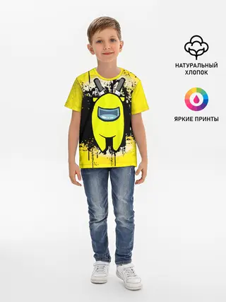 Детская базовая футболка / Among Us