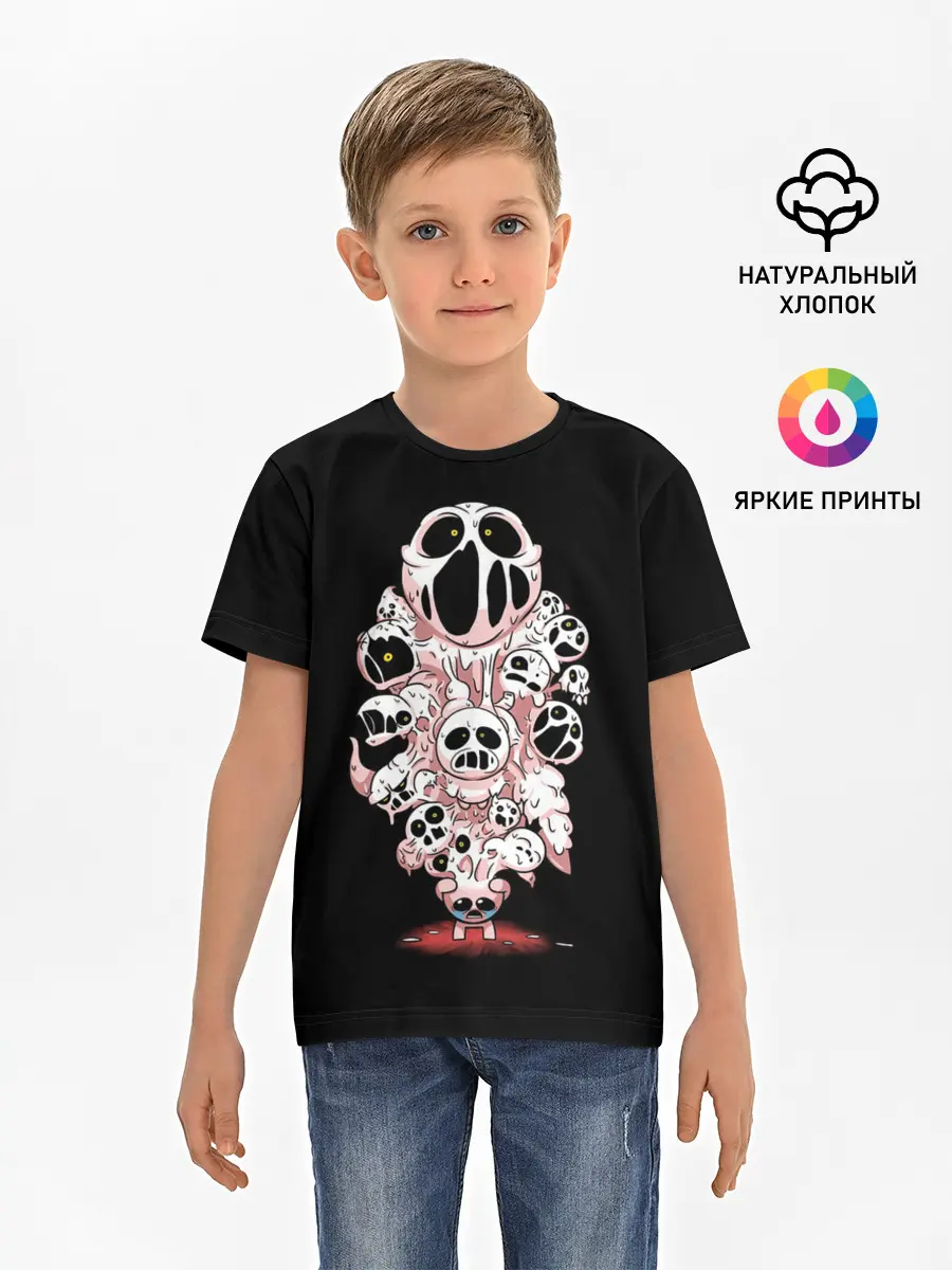 Детская базовая футболка / В голове Айзека