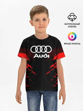 Детская базовая футболка / AUDI SPORT COLLECTION