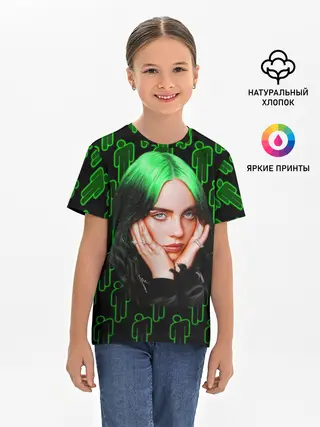 Детская базовая футболка / BILLIE EILISH