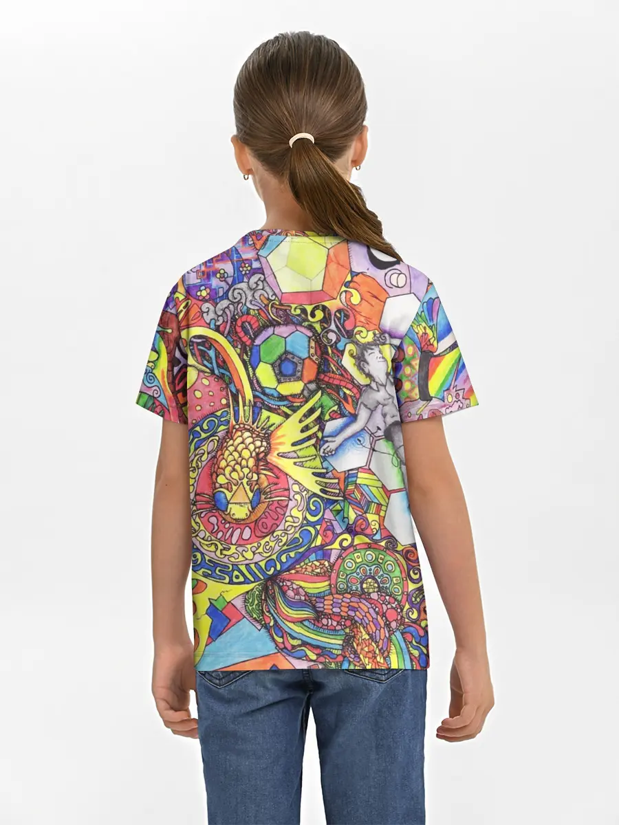 Детская базовая футболка / ПСИХОДЕЛИКА / PSYHODELICA