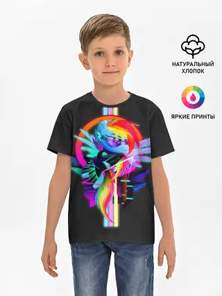 Детская базовая футболка / Мой маленький пони