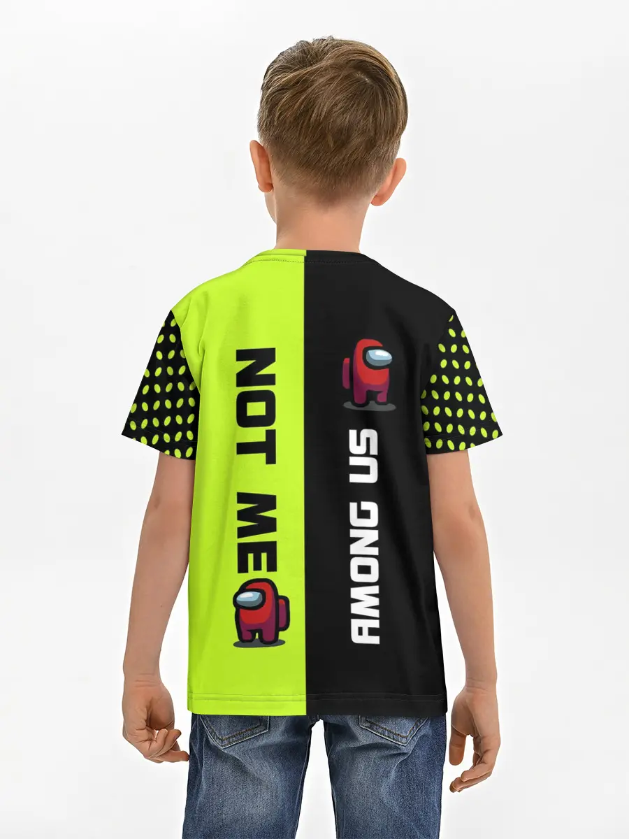Детская базовая футболка / Among us