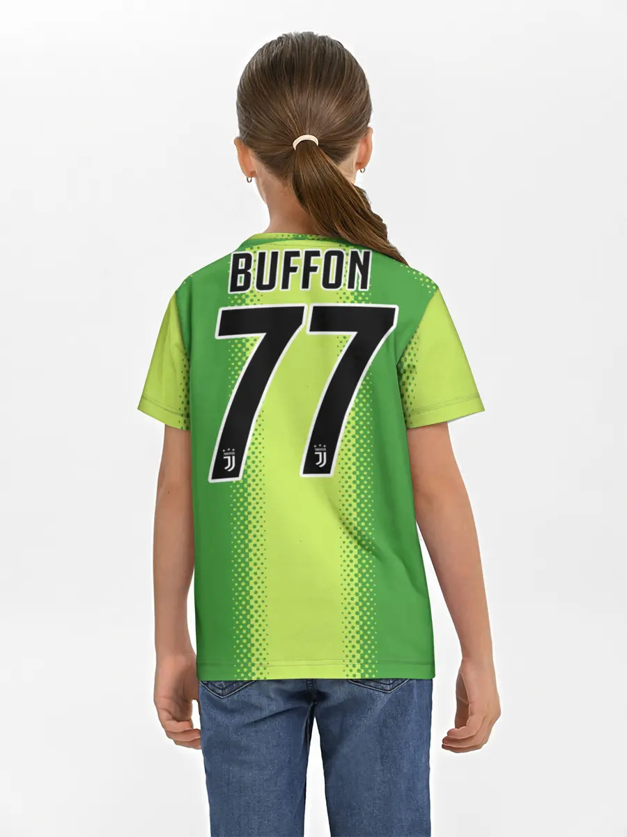 Детская базовая футболка / Buffon Palace away 19-20