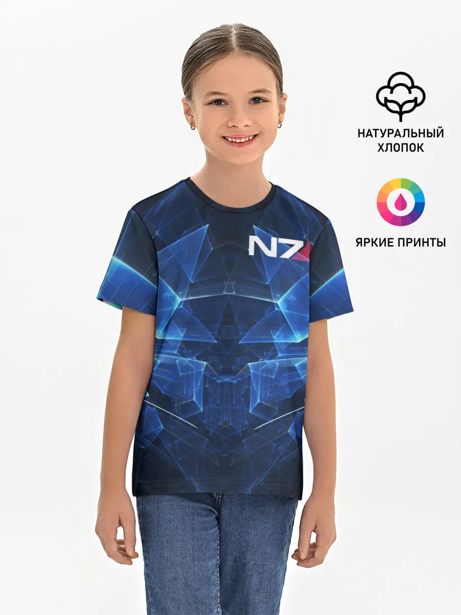 Детская базовая футболка / MASS EFFECT N7 | МАСС ЭФФЕКТ Н7