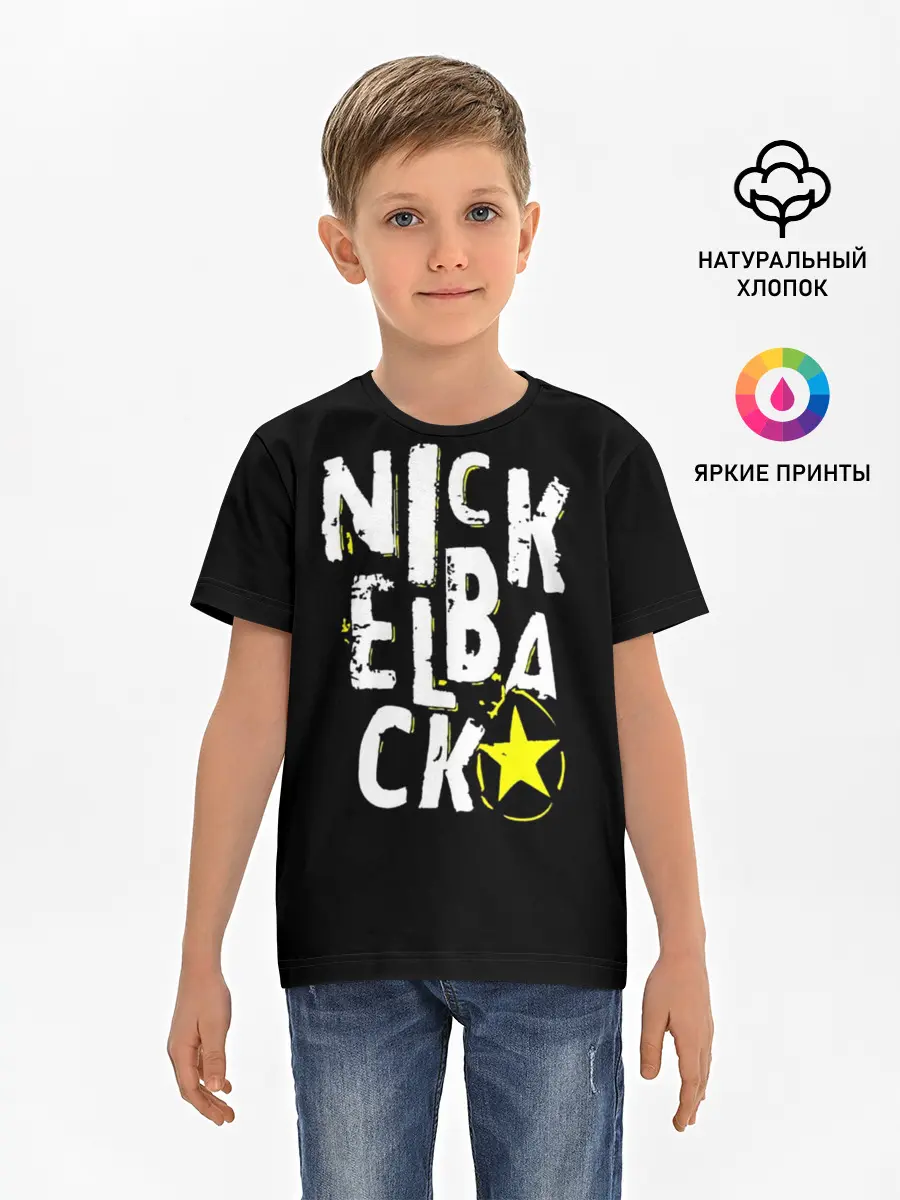 Детская базовая футболка / Nickelback
