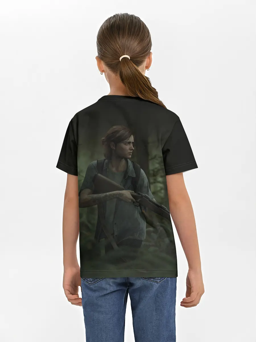 Детская базовая футболка / THE LAST OF US 2 ЭЛЛИ