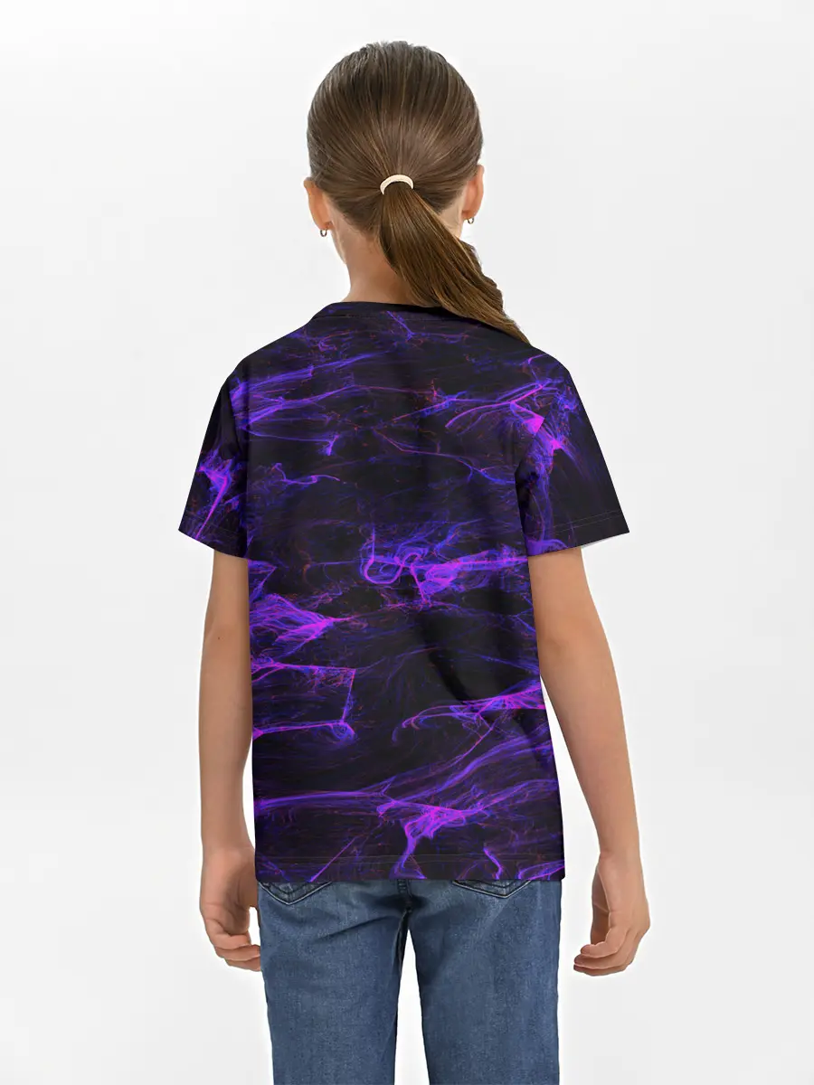 Детская базовая футболка / текстуры