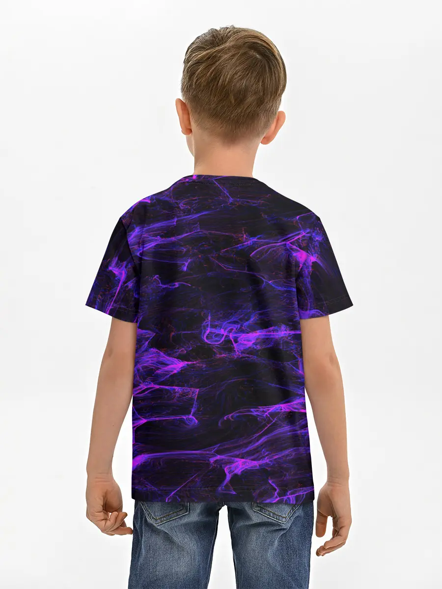 Детская базовая футболка / текстуры