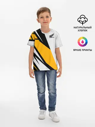 Детская базовая футболка / HONDA