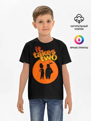 Детская базовая футболка / It Takes Two