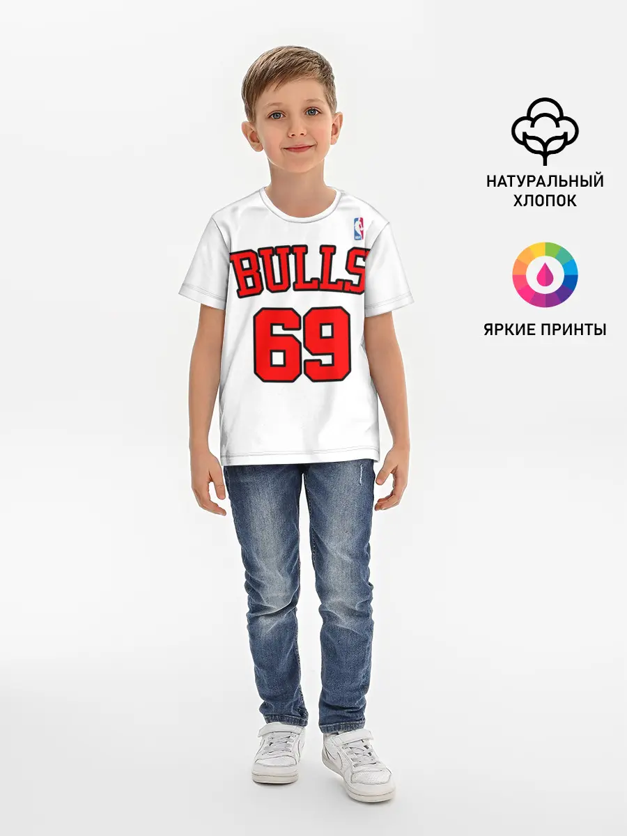 Детская базовая футболка / Баскетболисты из клипа OLALA