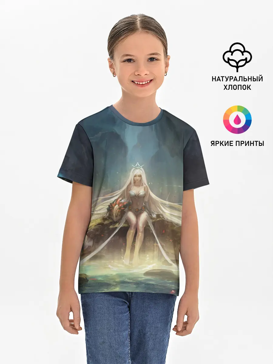 Детская базовая футболка / League of legends