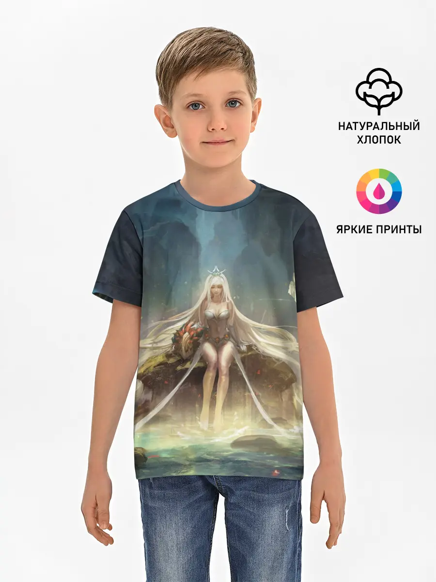 Детская базовая футболка / League of legends