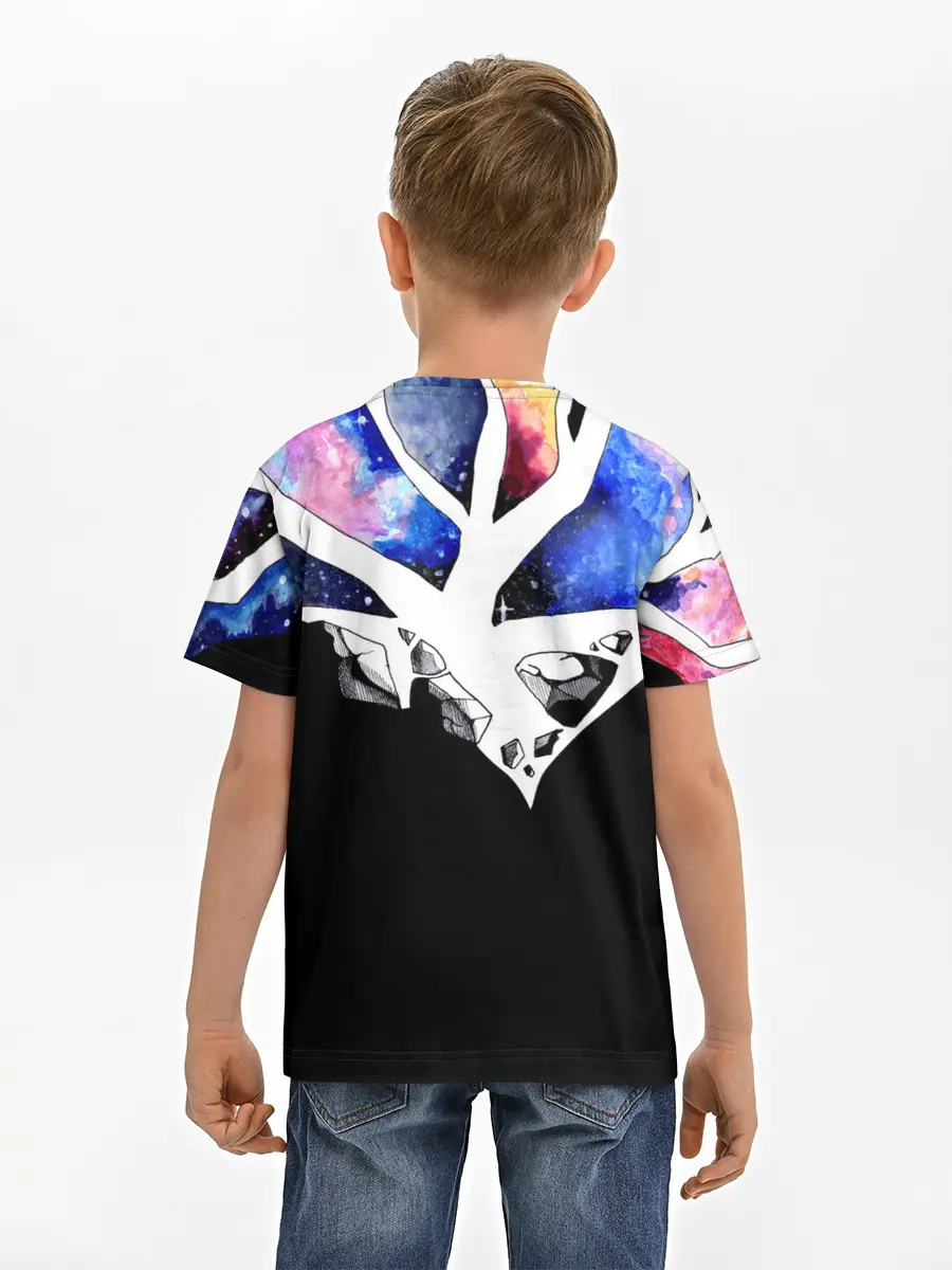 Детская базовая футболка / Звёздные сердца