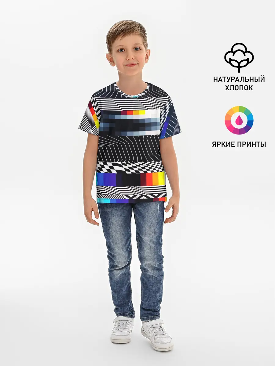 Детская базовая футболка / Уличный стиль