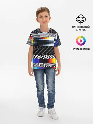 Детская базовая футболка / Уличный стиль