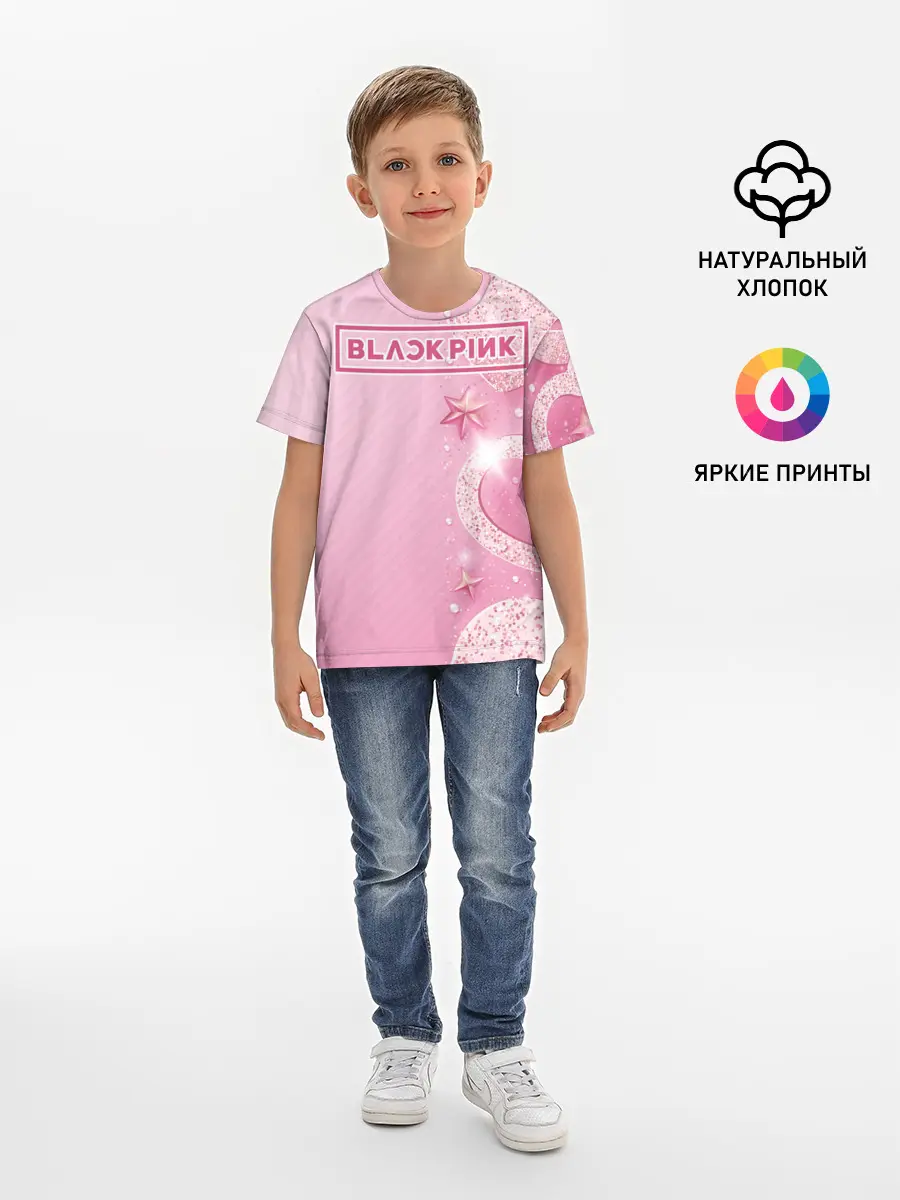 Детская базовая футболка / BlackPink