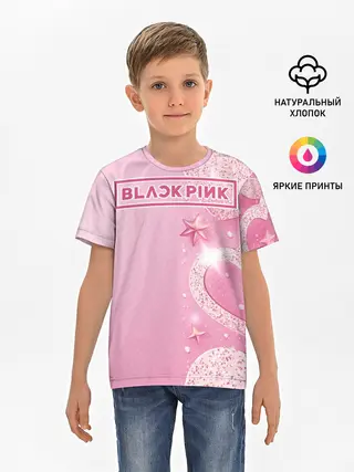 Детская базовая футболка / BlackPink