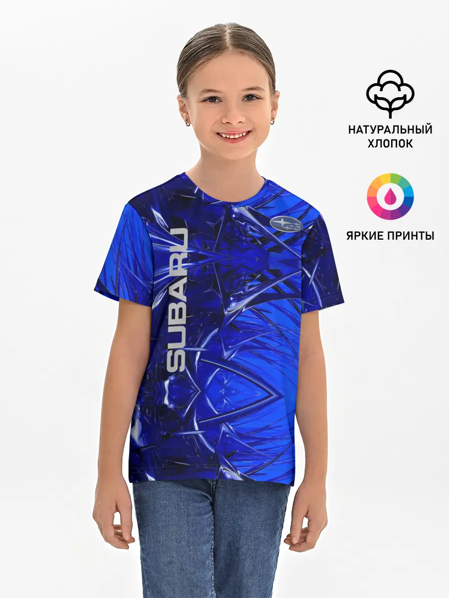 Детская базовая футболка / Subaru