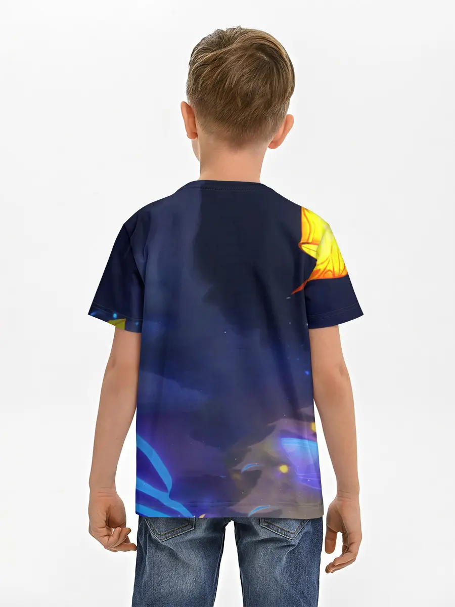 Детская базовая футболка / Сяо, Genshin Impact