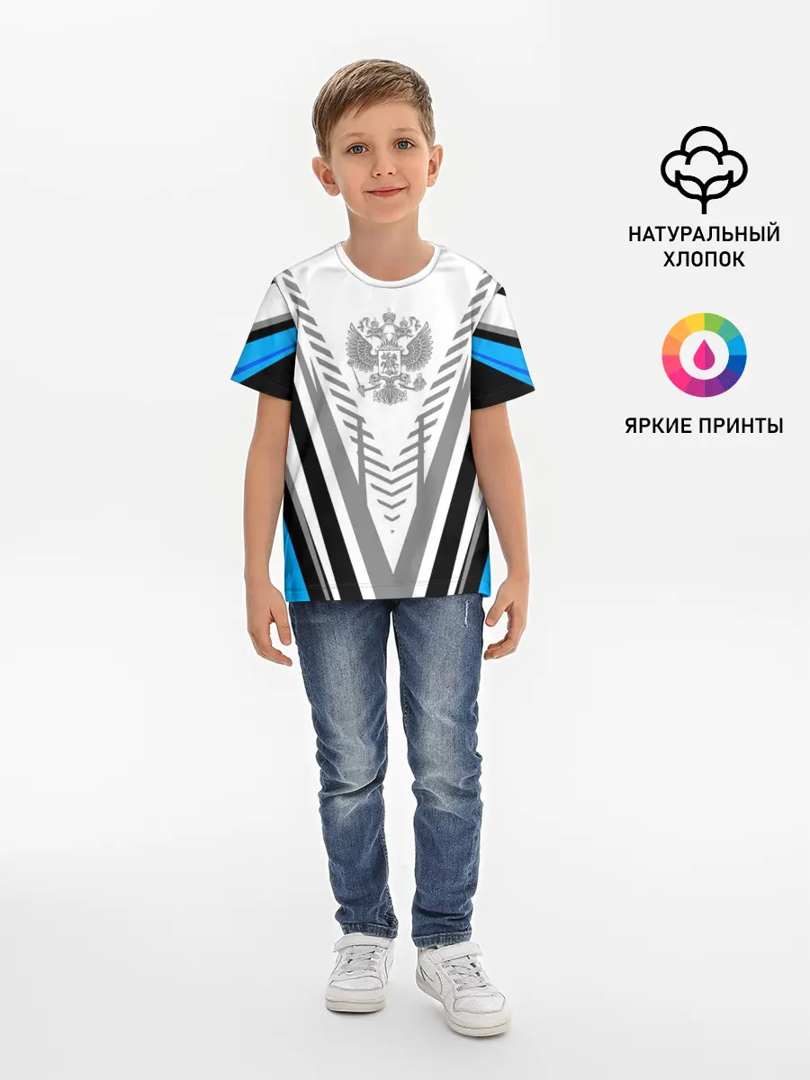 Детская базовая футболка / Россия