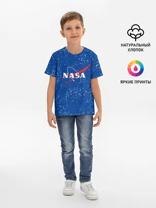 Детская базовая футболка / NASA